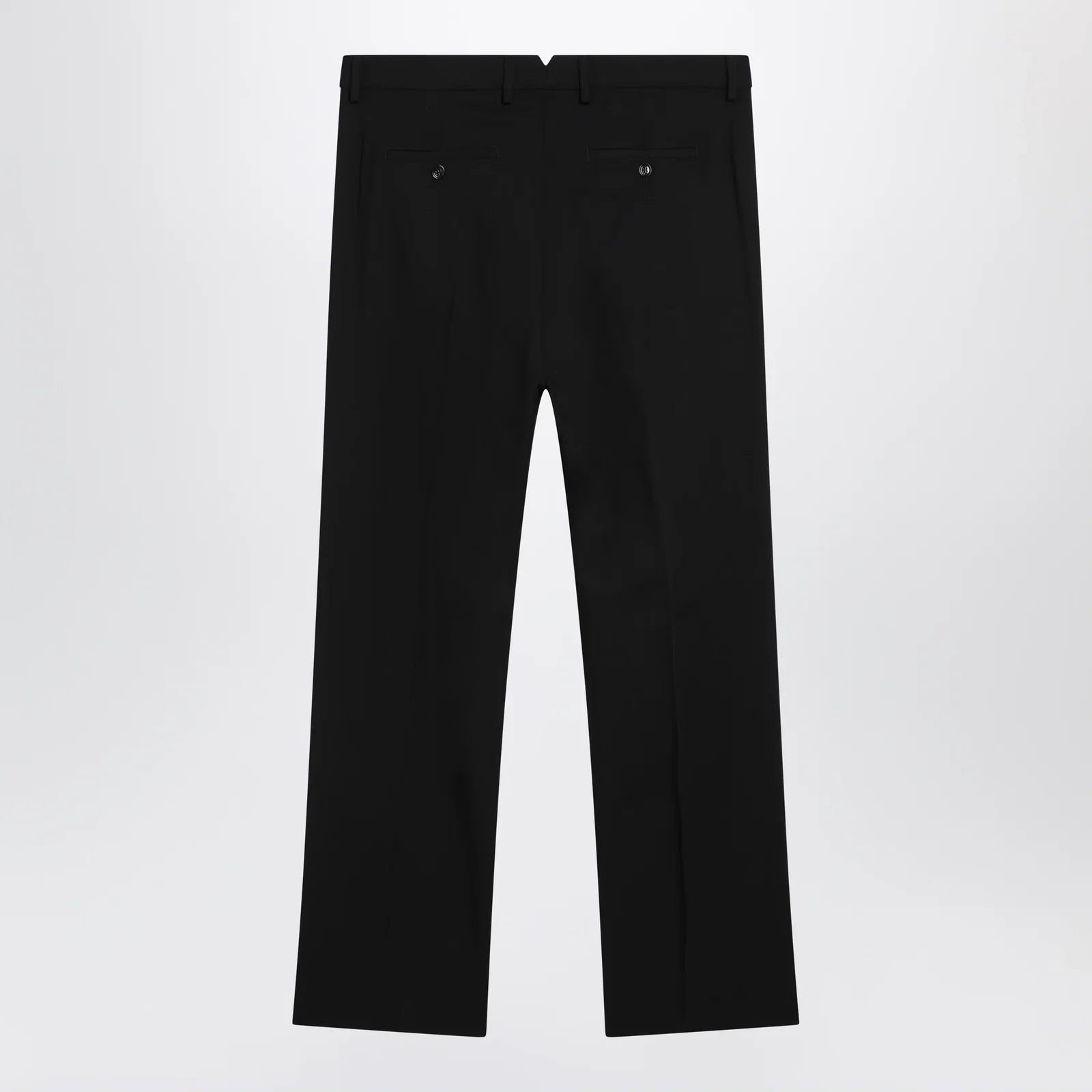 Ami Paris Black trousers in wool gabardine
