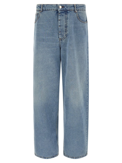 Ami Paris Wide Leg Jeans