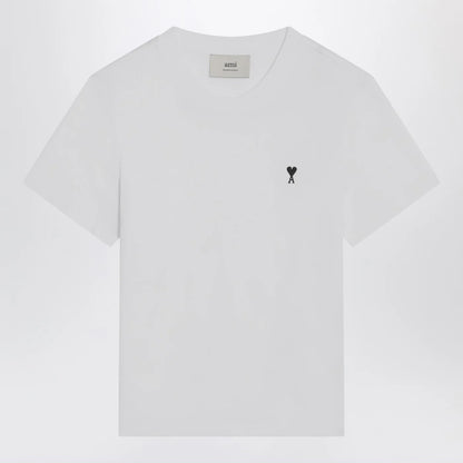 Ami Paris T-shirt Ami De Coeur white in cotton
