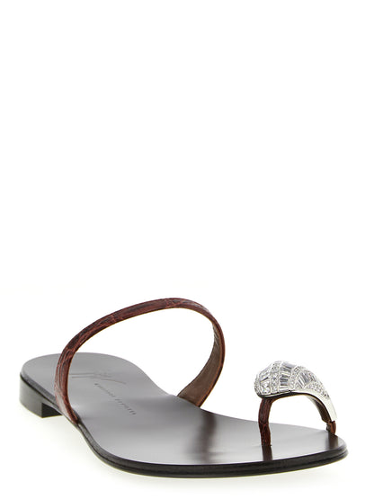 Giuseppe Zanotti Icon Ring Sandals