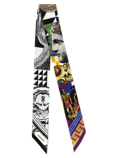 Versace Silk Scarf Bandeaux
