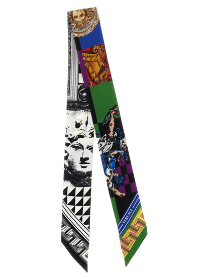 Versace Silk Scarf Bandeaux