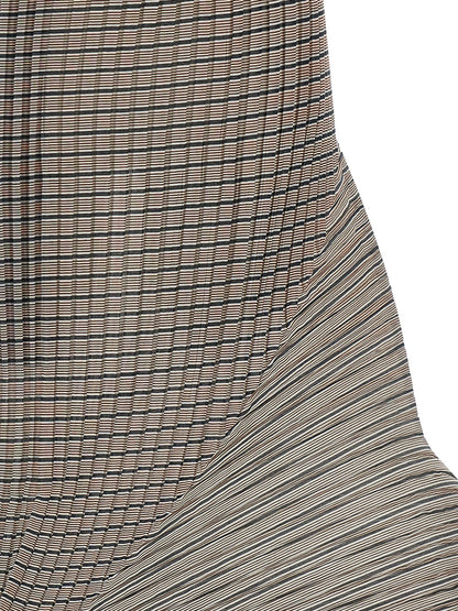 Issey Miyake Generic Stripes (machine Pleats) Skirt