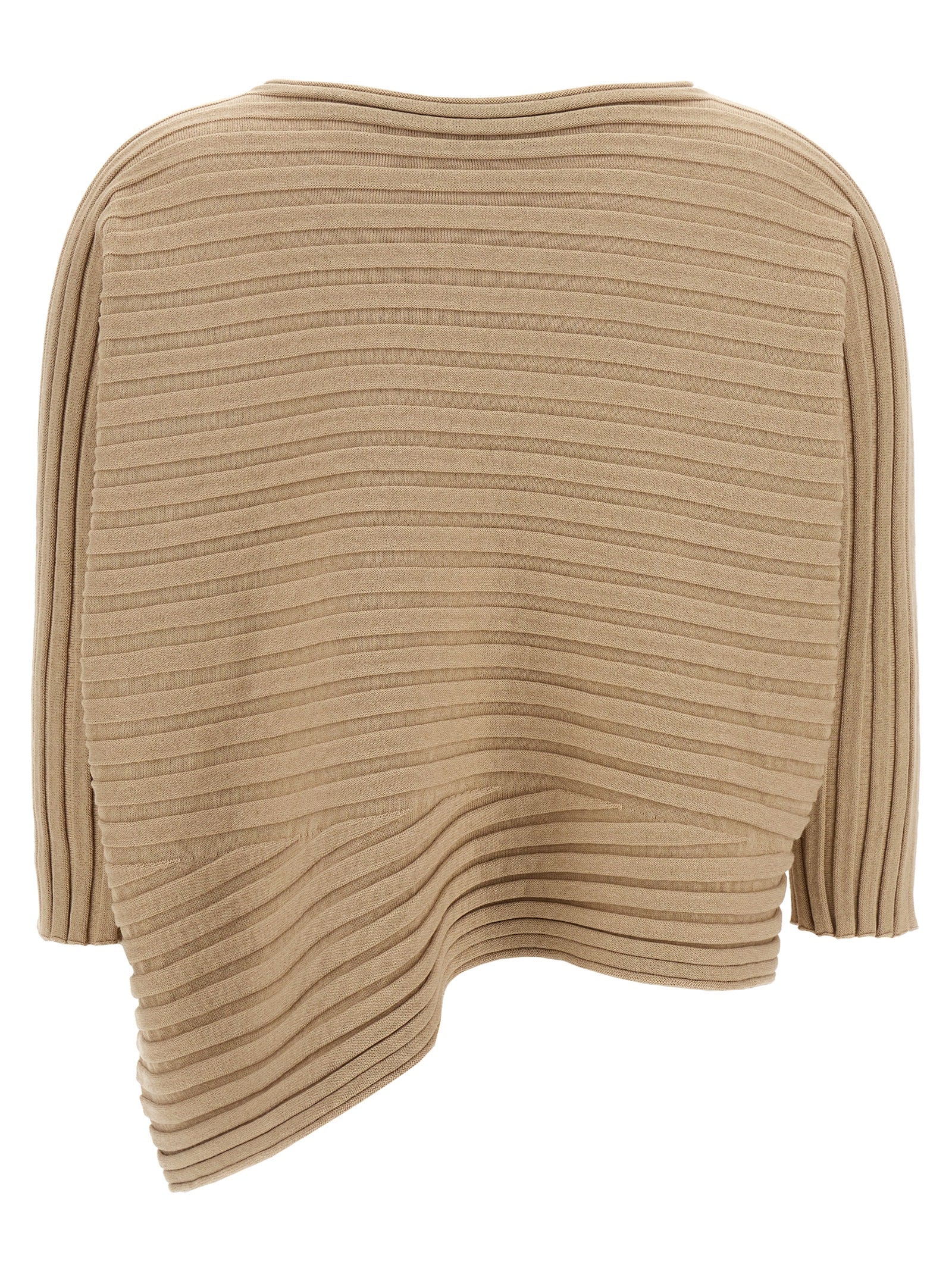 Issey Miyake Cotton Cashmere Knit Top