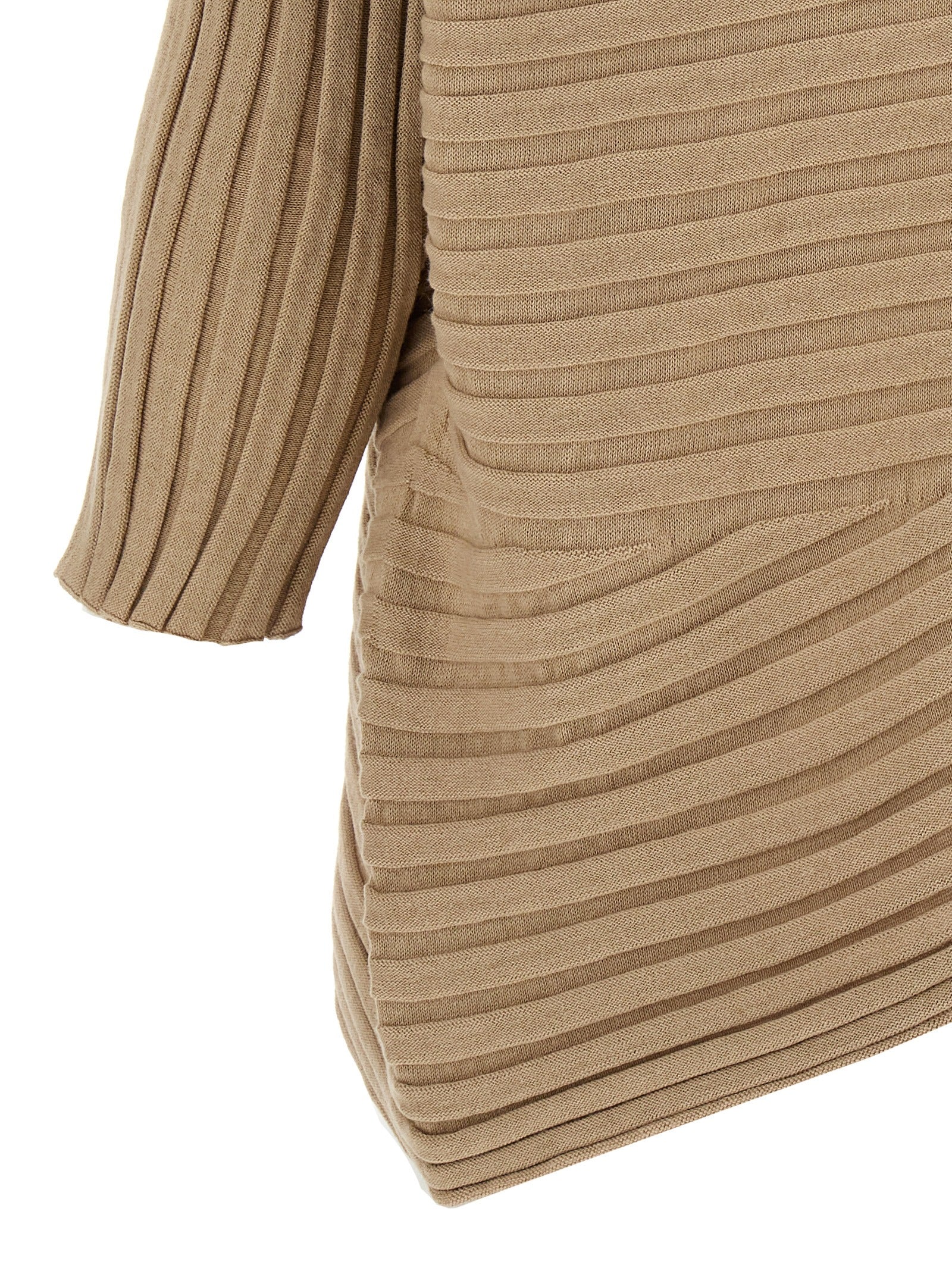 Issey Miyake Cotton Cashmere Knit Top