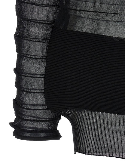 Issey Miyake Moving Knit Top