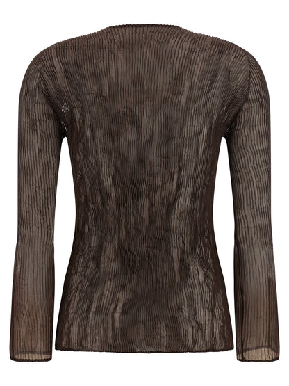 Issey Miyake Chiffon Twist 1 Top