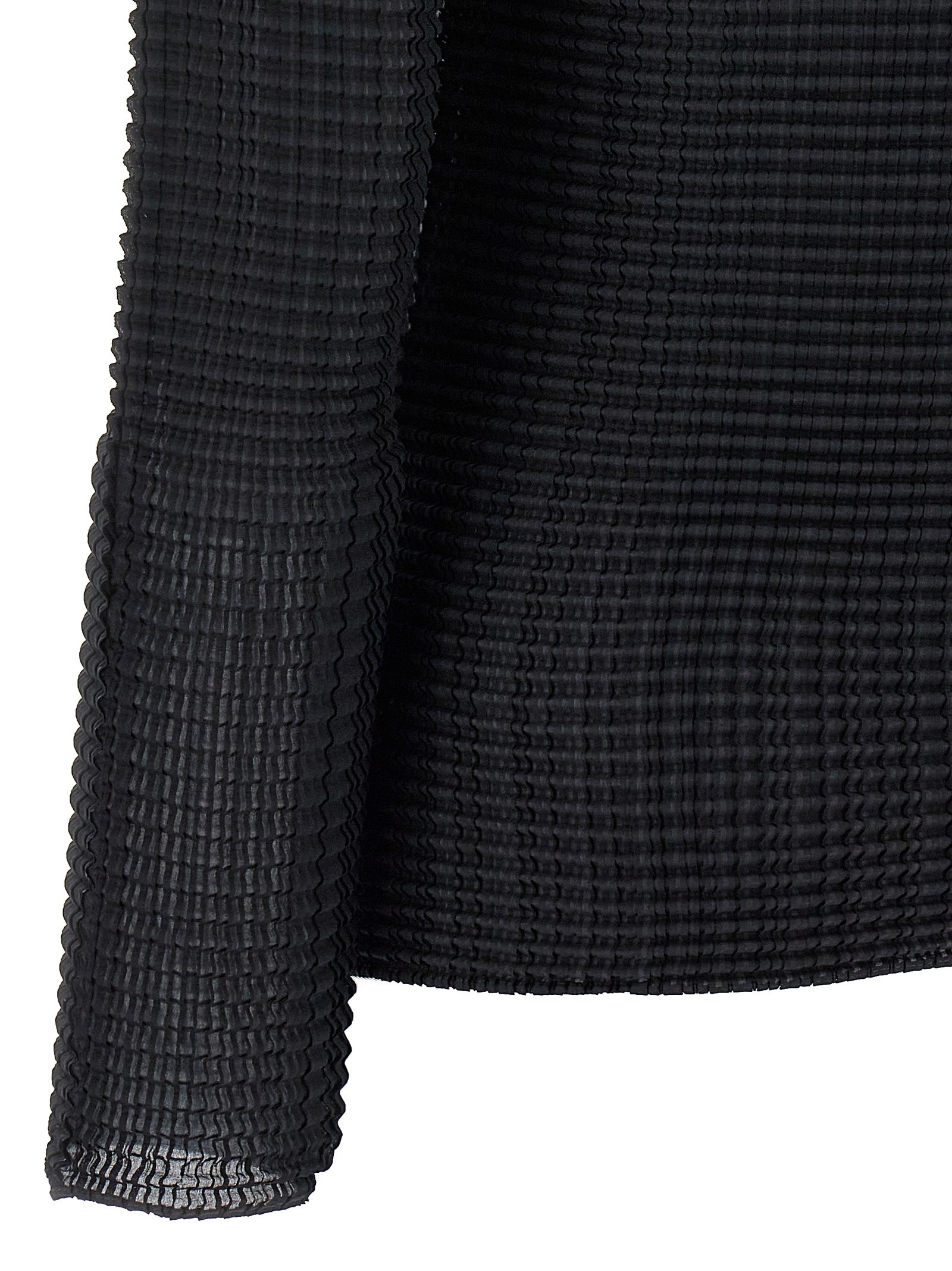 Issey Miyake Wooly Pleats Blouse