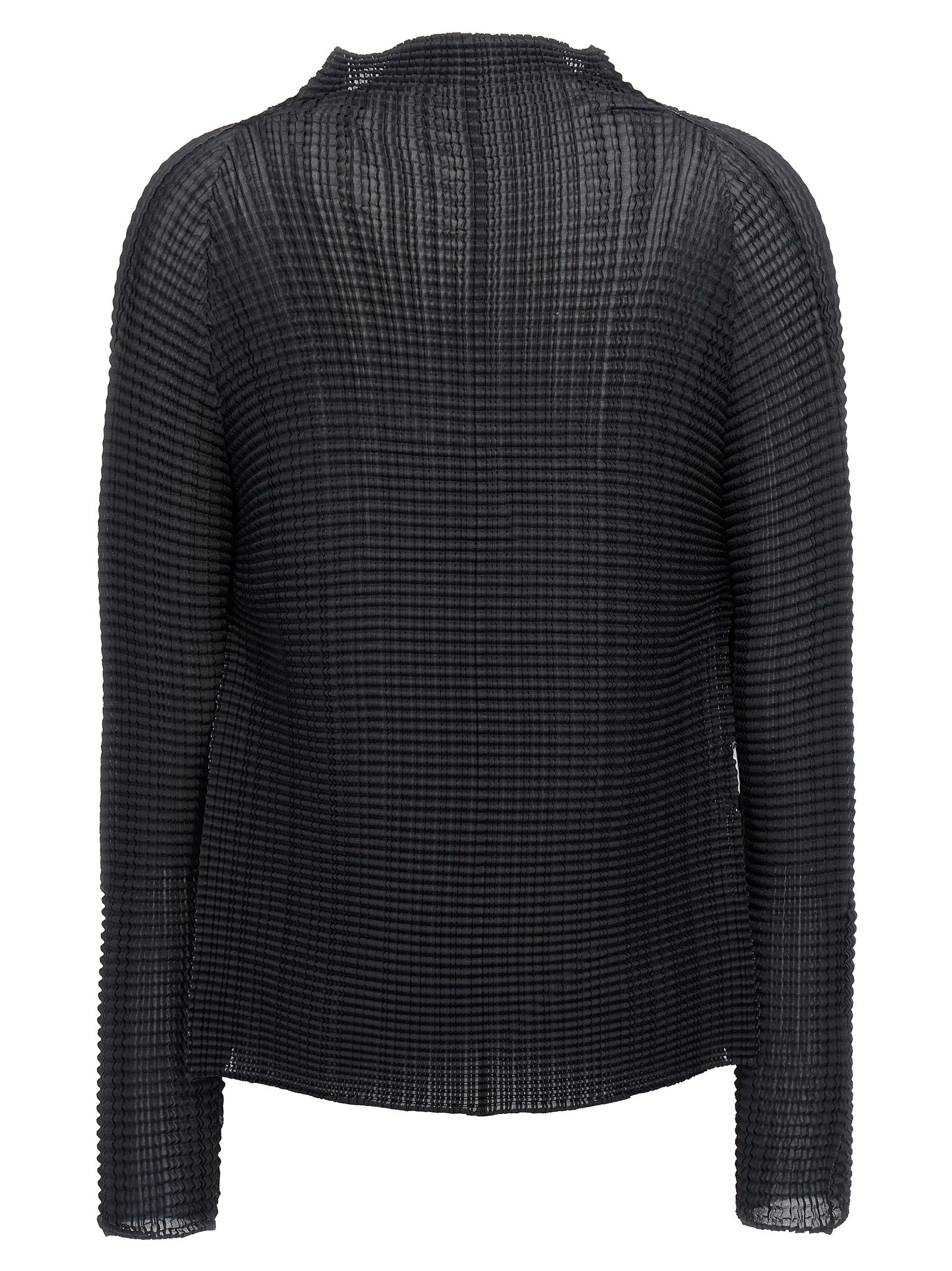 Issey Miyake Wooly Pleats Cardigan