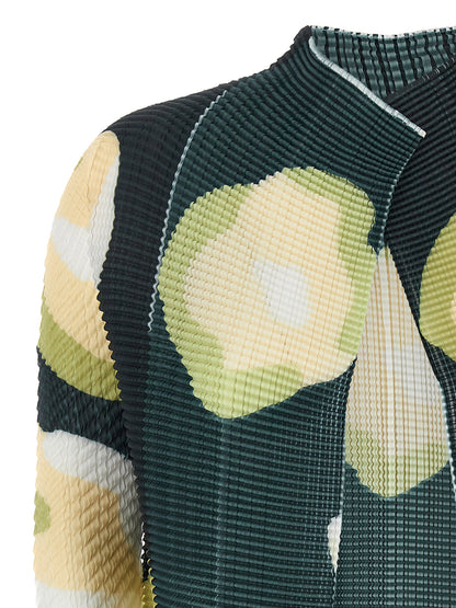 Issey Miyake Verve Pleats Top Cardigan