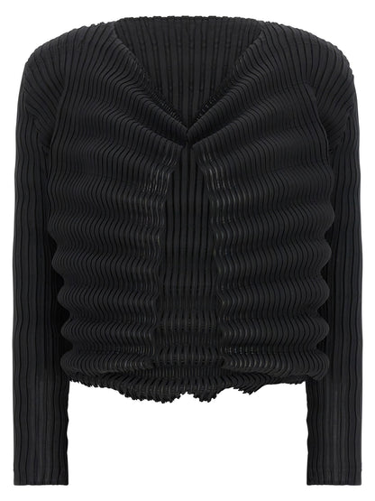 Issey Miyake Spring Pleats Cardigan