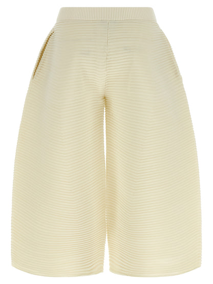 Issey Miyake Corrugated Knit Pants