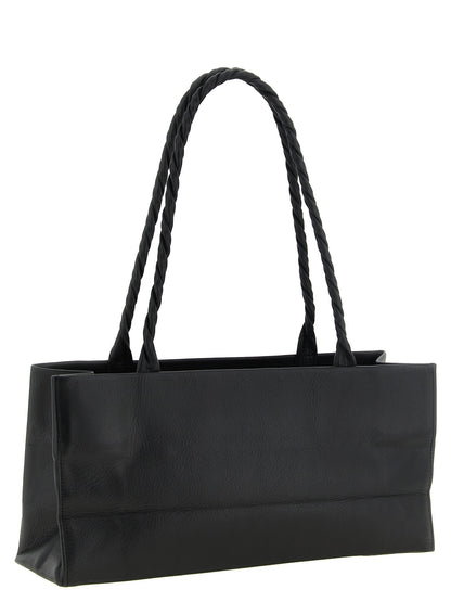 Issey Miyake Black Paper Bag Shoulder Bag