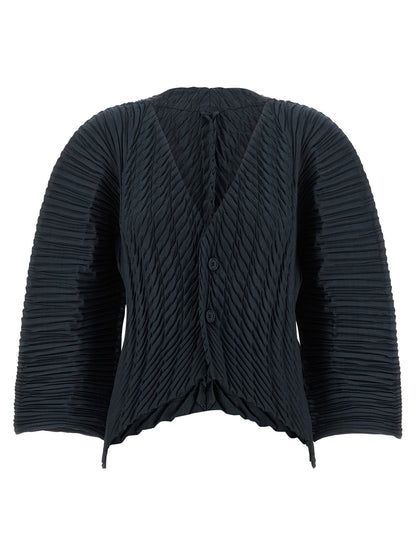Issey Miyake Unfurling Pleats Cardigan