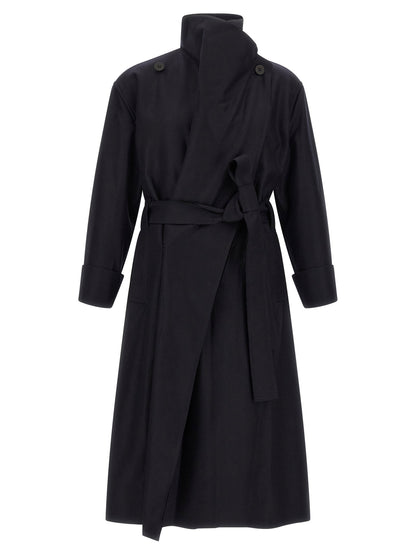 Issey Miyake Shell Trench Coat