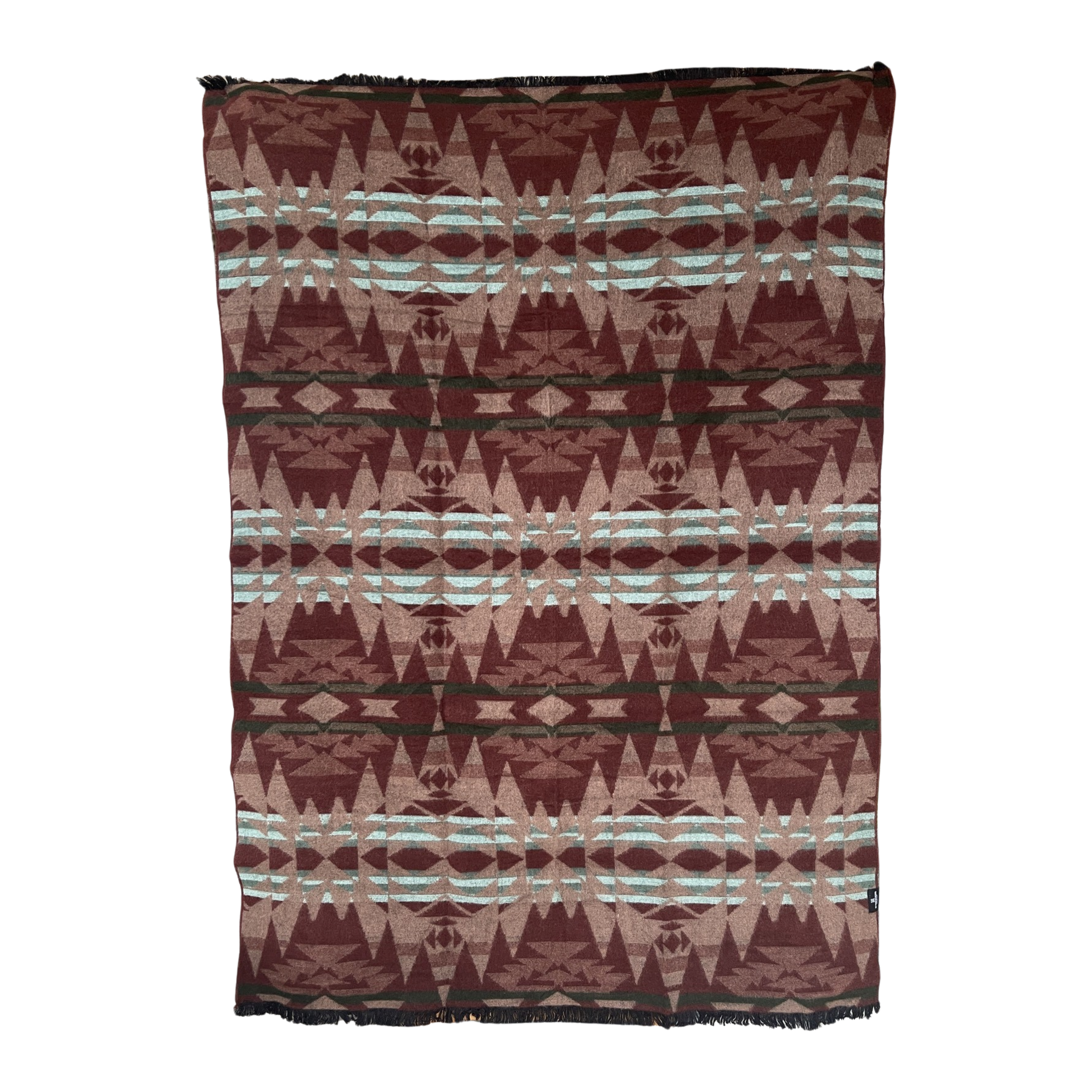 Mindo Throw - Maroon