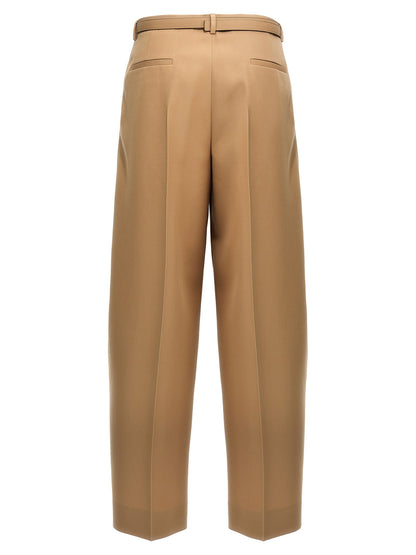 Jil Sander Gabardine Belt Pants