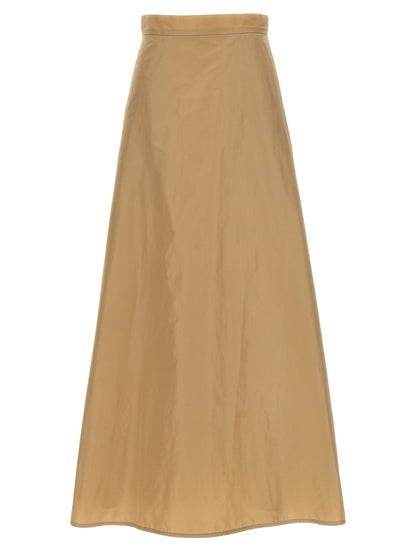 Jil Sander Long Flared Skirt