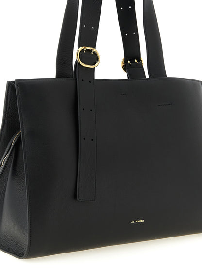Jil Sander Cannolo Shopping Bag
