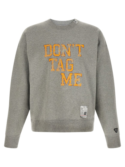 Maison Mihara Yasuhiro Dont Tag Me Sweatshirt