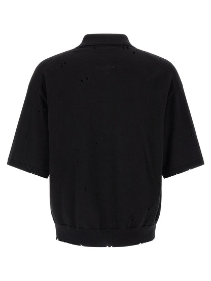 Maison Mihara Yasuhiro Embroidery Polo Shirt