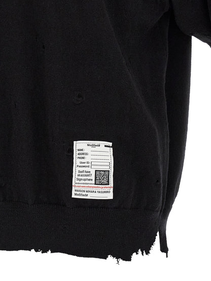 Maison Mihara Yasuhiro Embroidery Polo Shirt