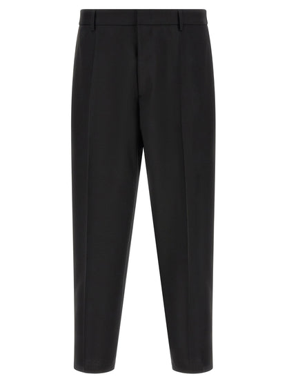 Jil Sander Wool Canvas Pants