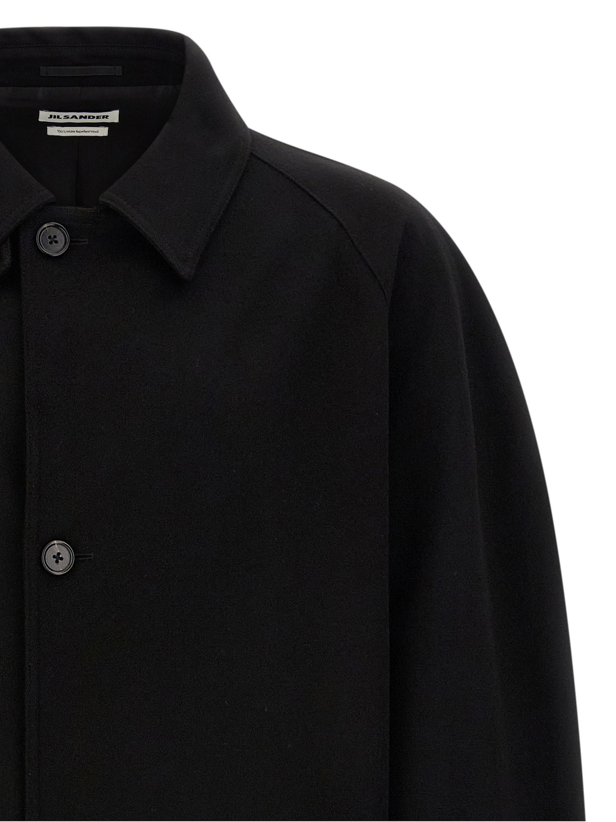 Jil Sander Black Sport 130 Coat