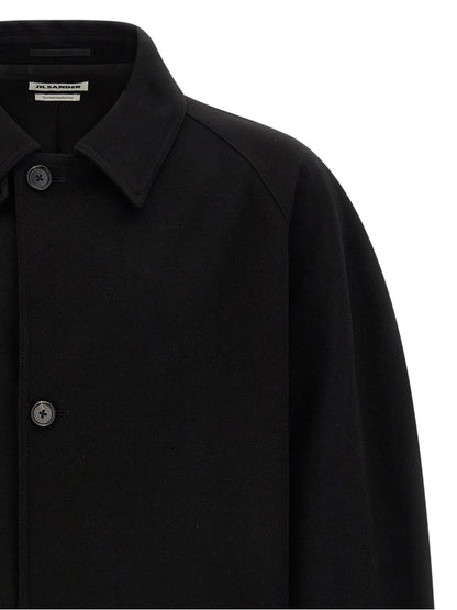 Jil Sander Black Sport 130 Coat
