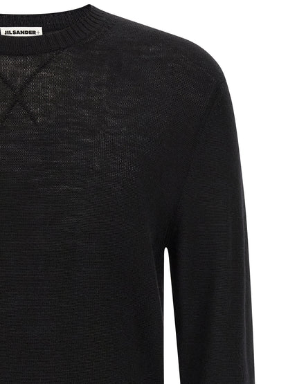 Jil Sander Logo Embroidery Sweater