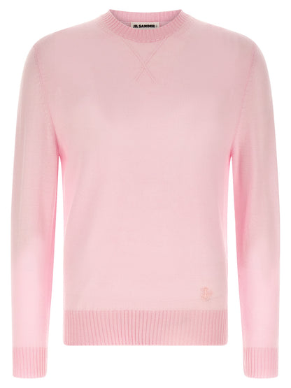 Jil Sander Logo Embroidery Sweater