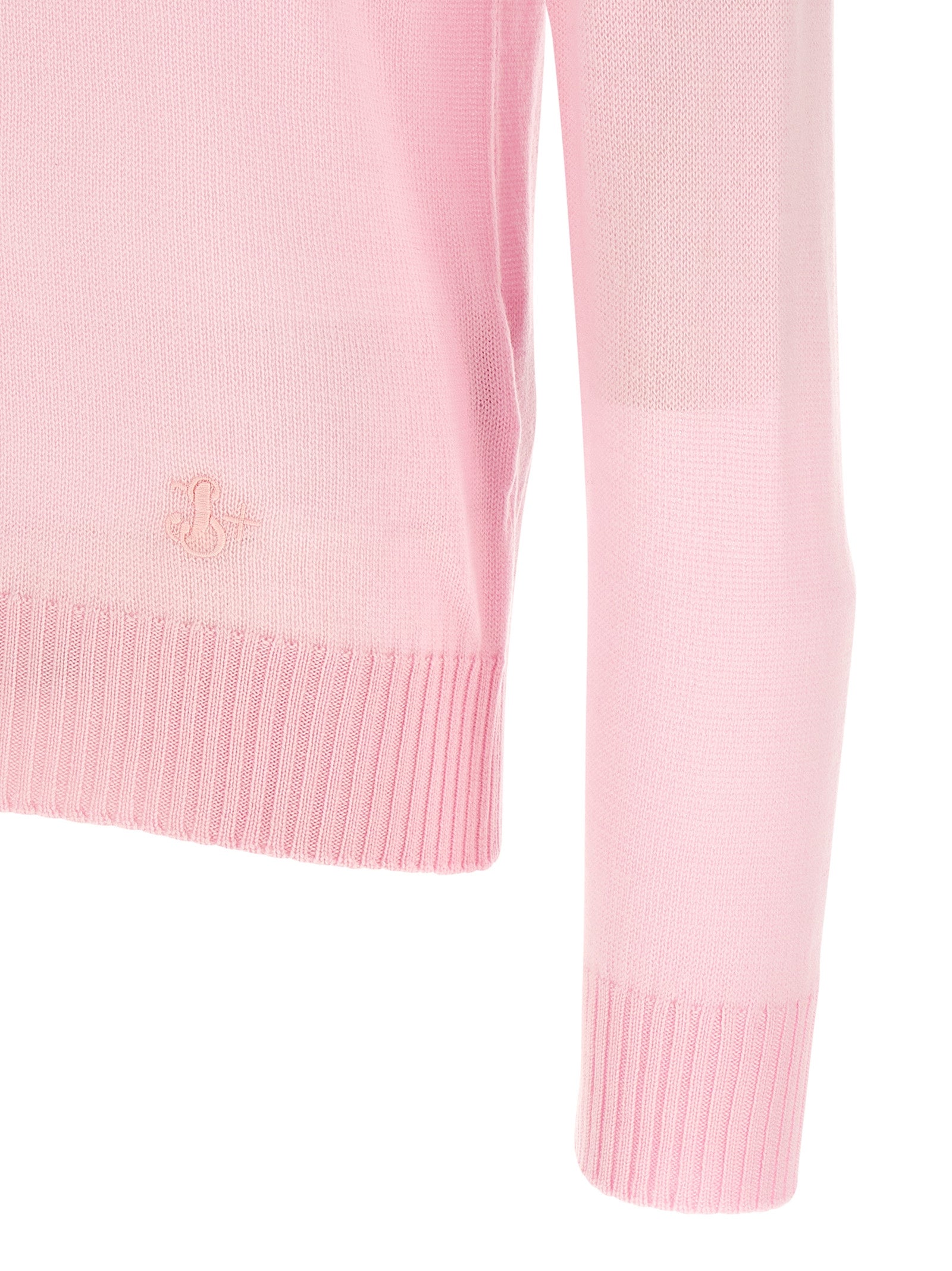 Jil Sander Logo Embroidery Sweater