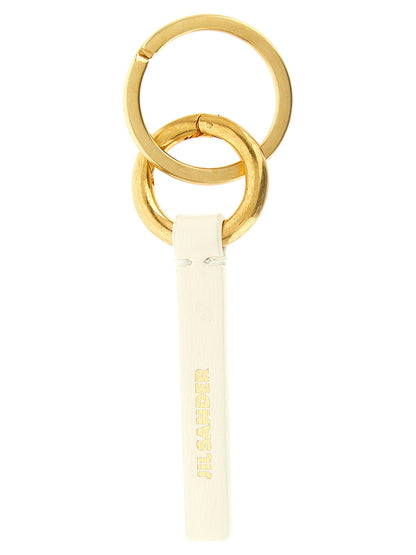 Jil Sander Logo Keyring