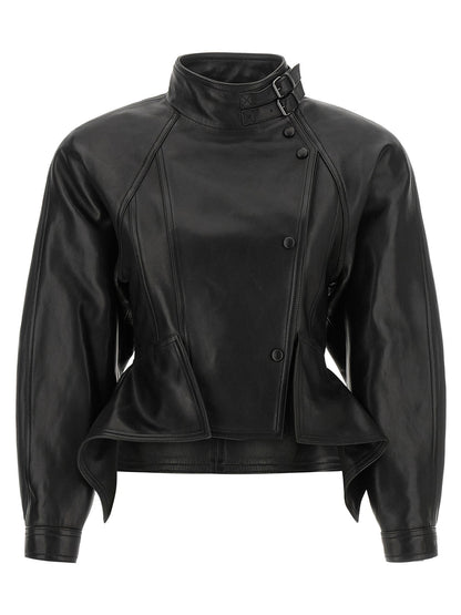 Balmain Iconica Leather Jacket