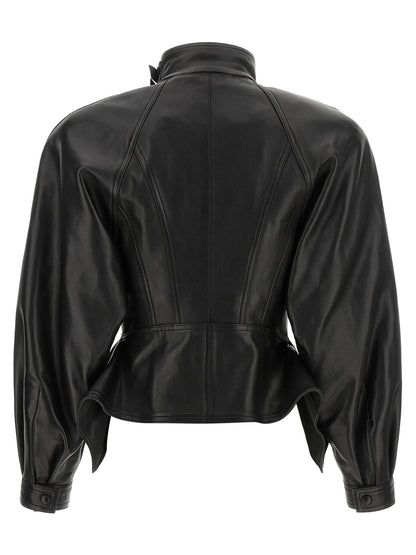 Balmain Iconica Leather Jacket