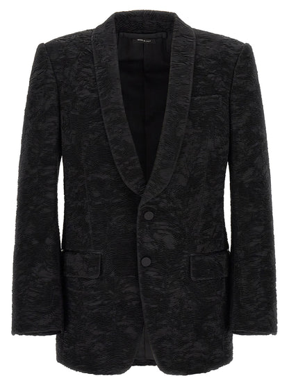 Tom Ford Black Colbert Blazer