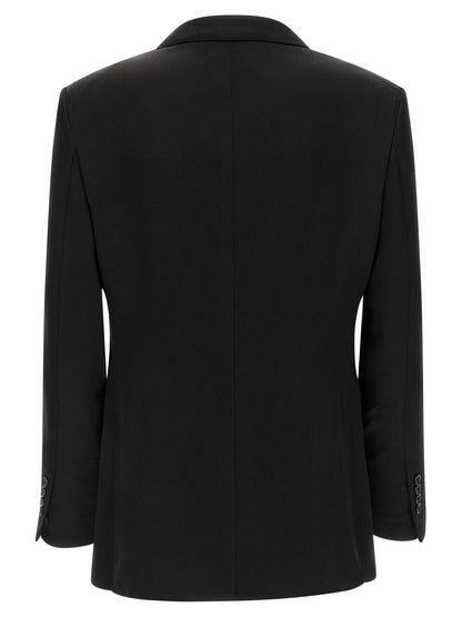 Tom Ford Tone-on-tone Polka Dot Blazer