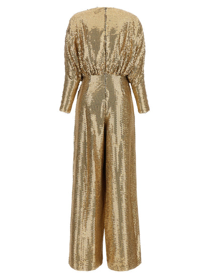 Elie Saab Sequin Jersey Jumpsuit