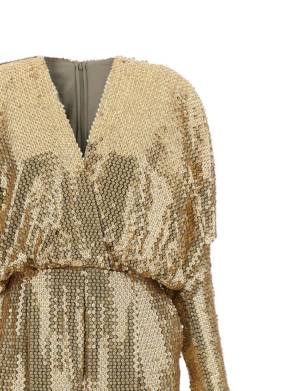 Elie Saab Sequin Jersey Jumpsuit