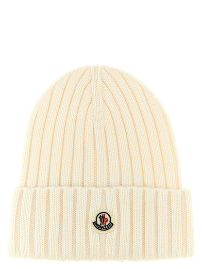 Moncler Logo Patch Beanie