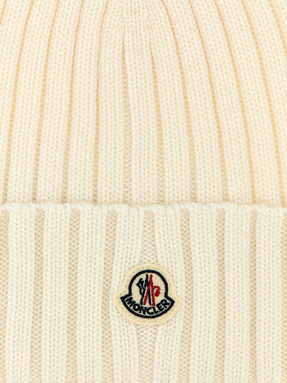 Moncler Logo Patch Beanie