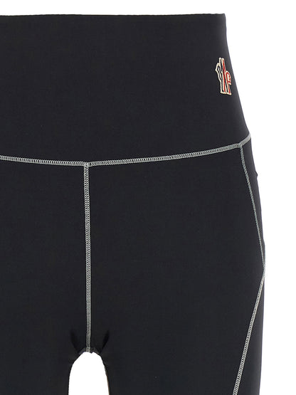 Moncler Grenoble Logo Patch Leggings
