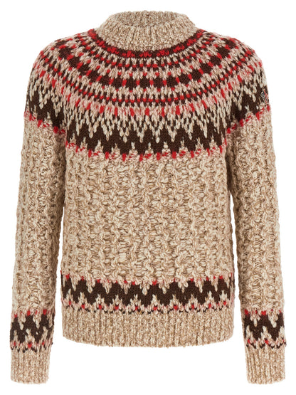 Moncler Grenoble Alpaca And Silk Sweater