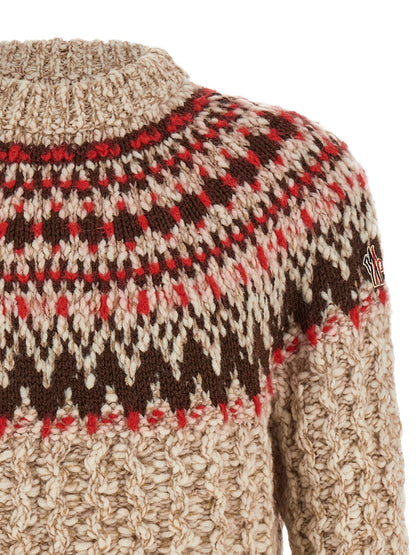 Moncler Grenoble Alpaca And Silk Sweater
