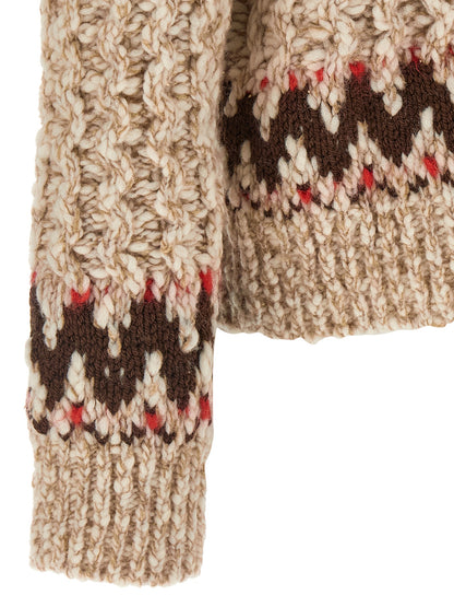 Moncler Grenoble Alpaca And Silk Sweater