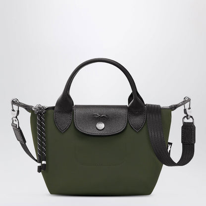 Longchamp XS Le Pliage Energy bag with handle khaki