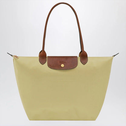 Longchamp Pistachio coloured Le Pliage Original L bag