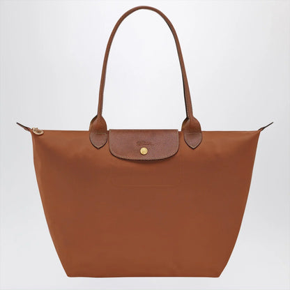 Longchamp Cognac-coloured Le Pliage Original L bag
