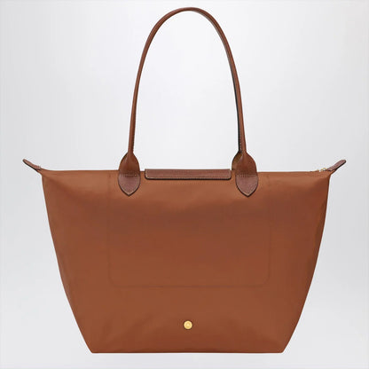 Longchamp Cognac-coloured Le Pliage Original L bag