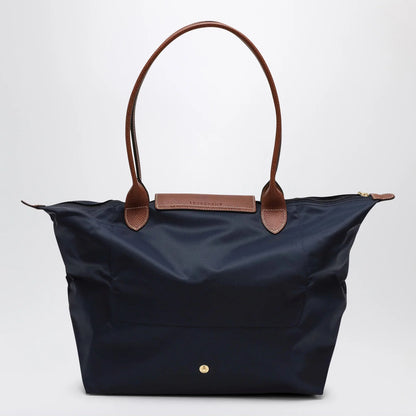 Longchamp Marine blue Le Pliage Original L bag